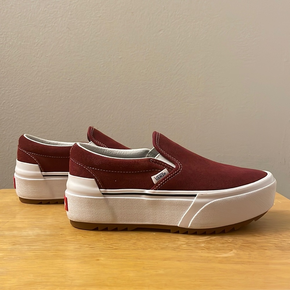 Vans classic slip on stack
